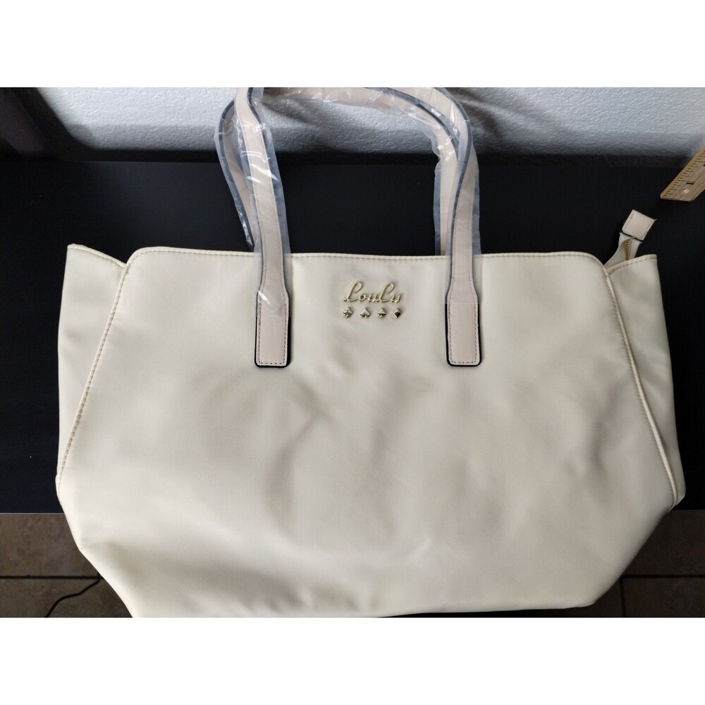 New White Loulu Purse